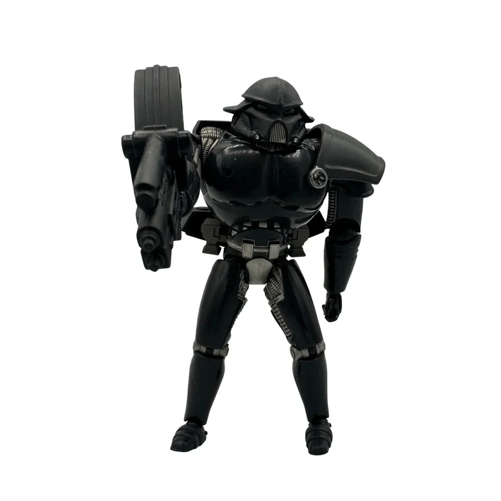 Star Wars Dark Trooper Phase III Figure Legacy Droid Factory Build 2009 3.75